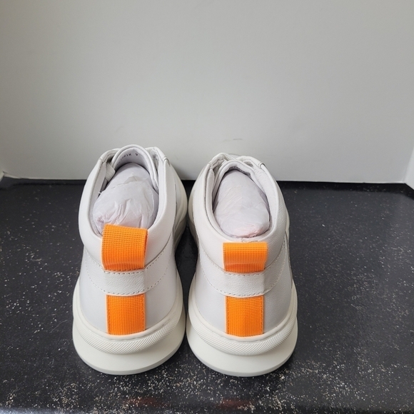 French Connection Chrisley Leather High-Top Sneakers - Picture 4 of 7